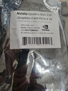 nvidia nvs 310 graphics card - Picture 1 of 4