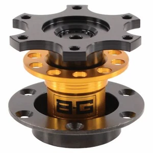 B-G Racing Bolt On Quick Release 6 x 70mm Bolt PCD Car Steering Wheel Boss - Afbeelding 1 van 1