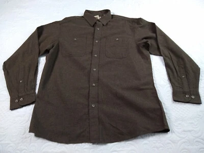 RedHead Ozark Mountain Flannel Shirt Men's L (-XL) Java Brown NWT - Image 1 of 4