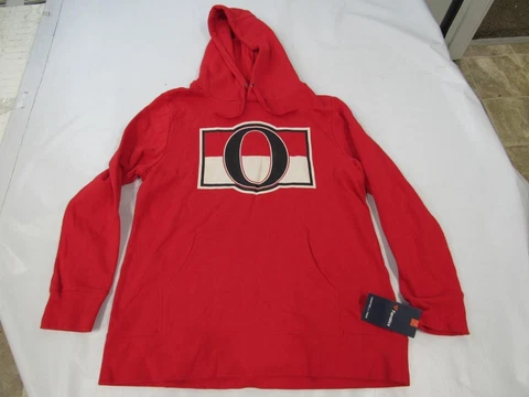New -Flaw- Ottawa Senators Womens Size XL XLarge Red Hoodie Cover