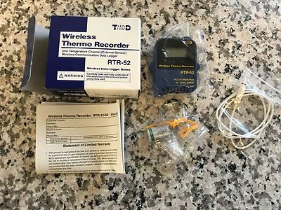 TANDD RTR-52 Wireless Logger --- NEW!