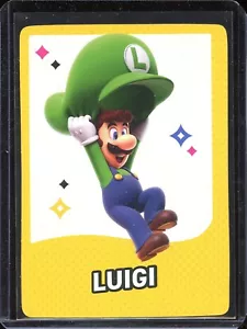 Super Mario Bros. Wonder Trading Cards LUIGI Nintendo Exclusive - Picture 1 of 2