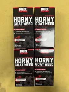 4 New Force Factor Fundamentals Horny Goat Weed - 60 Capsules Each Exp. 01/2025+ - Picture 1 of 1