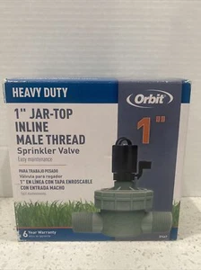 ✔ Orbit Jar Top 1 in. Sprinkler Valve #57467 NEW - Picture 1 of 5