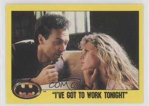 1989 O-Pee-Chee Batman Bruce Wayne Vicki Vale I've Got To Work Tonight #166 0r7h