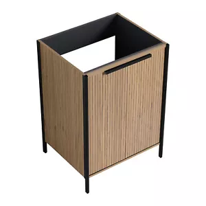 24" Plywood Freestanding Bathroom Vanity Without Sink Top Included With Doors - Picture 1 of 14
