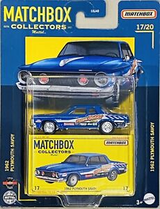 Matchbox Collectors 2022 #17 1962 Plymouth Savoy Blue 2022 New Release