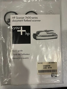 HP Scanjet 7600-Series Docment Flatbed Scanner User's Guide - Picture 1 of 2