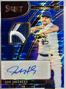 2022 Select Jon Heasley Auto Patch RPA /5 Kansas City Royals RC #RJA-JH EBAY 1o1
