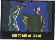 OUTER LIMITS 1964 TOPPS (BUBBLES, INC) VINTAGE CARD #40 THE TOUCH OF DEATH