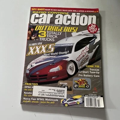 2001 October Radio Control Car Action Magazine Team XXX5 (CP357) - Image 1 of 3