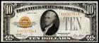 1928 $10 High Grade Crisp Gold Certificate!