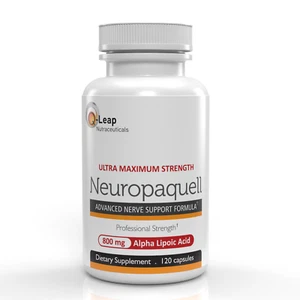 NEUROPAQUELL Clinical Strength Neuropathy Pain Relief Adv Nerve Support Formula - Picture 1 of 4