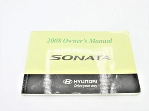 SONATA, 2008 Hyundai Sonata Owners Manual - Imagen 1 de 8