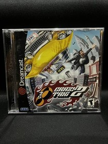 Crazy Taxi 2 Sega Dreamcast Tested Works Comes W/ Extra New Jewel Case