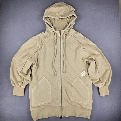Free People Movement Hoodie Womens Small Full Zip Oversized Hooded Lagen look FP - Image 1 of 4
