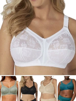 Triumph Doreen Bra Classic Unwired Bras Non Padded Full Cup Firm Lingerie - Image 1 of 2