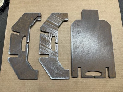 Mancha Descuento 1/2" AR500 7"x13.5" Cuerpo y Soporte Foto 1 de 4