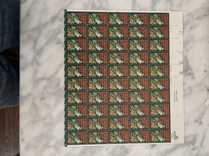 Scott #1445, 8c Christmas Partridge in Pear Tree, MNH sheet of 50 Free Shipping - Picture 1 of 1