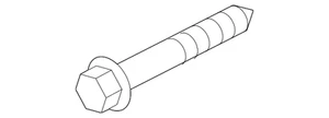 Genuine Volkswagen Lower Control Arm Front Bolt N-910-662-01 - Picture 1 of 2