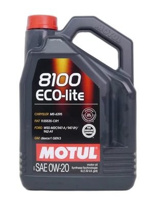 Motul 8100 Eco-lite 0W-20 Motoröl 5L Kanister