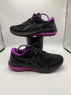 Zapatos deportivos para correr Asics Gel-Kayano 29 para mujer talla 10 negros morados Foto 1 de 4