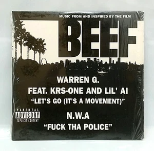 (CD) Warren G / N.W.A. – Let's Go / Fuck Tha Police, DPROBeef1, NM/EX, 4 Tracks. - Picture 1 of 3