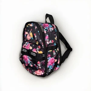 LeSportsac × Disney Collaboration Minnie Mouse Floral Mini Backpack Rare - Picture 1 of 10