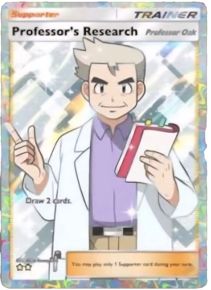 Pokemon Kartenspiel Pocket Trading Professor OAK 2 Star Card ⭐⭐ (ENG/JPN/KOR/CHT) - Bild 1 von 1