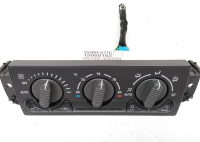 Interruptor de descongelación trasero control calefacción Yukon Tahoe 15060162 GMC 2000 2001 2002 S13 Foto 1 de 4