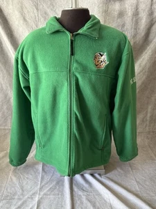 UND Fighting Sioux Pro Player Felpa Full Zip Giacca Uomo Large Verde - Foto 1 di 8