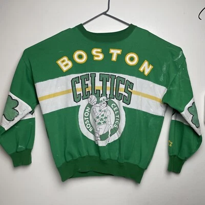 De colección Starter Boston Celtics Pride Cuello Redondo XL Thrashed Foto 1 de 4