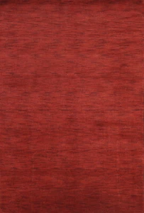 Oriental Gabbeh Rug Red Handmade Wool 4x6 ft. for Bedroom - Picture 1 of 17