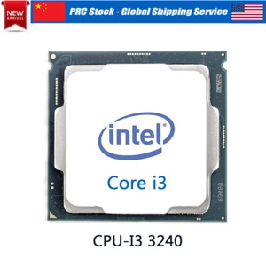 Intel Core i3-3240 CPU Dual Core 3.4 GHz 5.0 GT/s LGA 1155 CPU SR0RH Processor - Picture 1 of 15