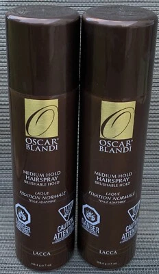 Oscar Blandi 中号发喷雾 7 盎司可刷造型产品 2 件装全新 — 第 1/4 张图片