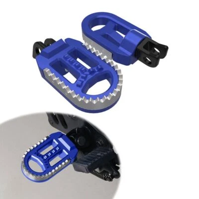 Adventure Wide Fat Footrest Foot Peg Fit For Kawasaki KLR650 1987-2018 2022-2024 — 第 1/4 张图片