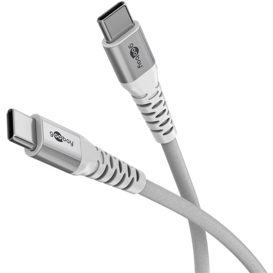 Goobay Usb 2.0 C-stecker Usb-kabel 1 0 M Weiß 1 St. 70193 (4040849701931)