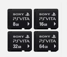 Tarjeta de memoria oficial Sony PS Vita usada Japón 8 GB 16 GB 32 GB 64 GB