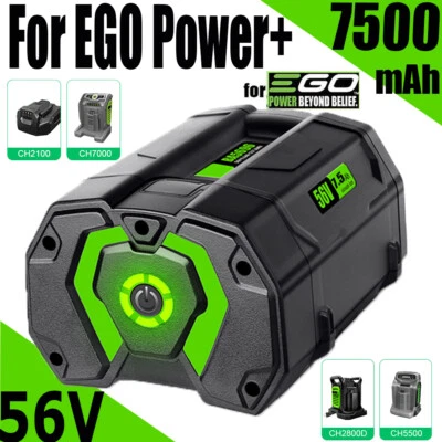 FOR GENUINE EGO FOR EGO 56V 7.5Ah Replacement Battery For EGO 56V BA2800 BA4200 BA1400, BA4200 BA1400T