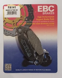 EBC Organic REAR Disc Brake Pads Fits KAWASAKI ZR 550 ZEPHYR (1991 to 1993) - Picture 1 of 5