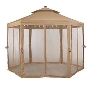 ERSATZNETZ Hampton Bay 10 Fuß x 10 Fuß Solar Pavillon - Bild 1 von 7