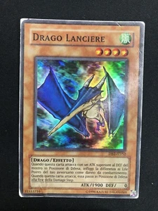 Yugioh Drago Lanciere DB2 IT152 Dark Beginning 2 Super Rara Holo ITA Vintage - Imagen 1 de 2