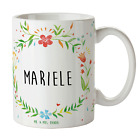 Tasse Mariele - Geschenk Keramiktasse Porzellantasse Kaffeebecher Becher