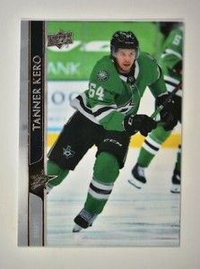 2020-21 UD Extended Series Clear Cut #543 Tanner Kero - Dallas Stars