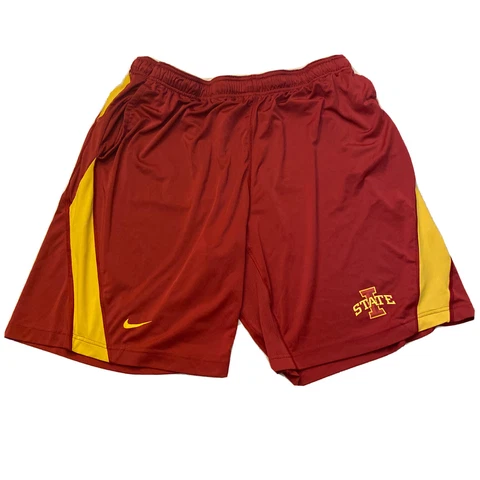 Iowa State Cyclones Nike Dri-Fit On-Field Shorts Men's 2XL MSRP $55 Cover