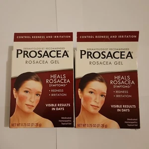 Prosacea Heals Rosacea Symptoms Redness Acne Irritation X2 Exp 2027+ - Picture 1 of 5
