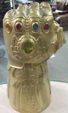 Marvel Thanos Infinity Gauntlet PVC Coin Bank Piggy Bank Coin Collector Monogram