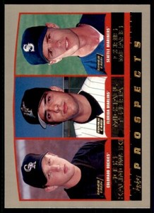 2000 Topps Baseball Card Josh Kalinowski/Michael Tejera/Chris Mears A #206