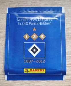 Panini 1 bag hamburger SV 125 years HSV Bustina pocket pack sticker Hamburg - Picture 1 of 2