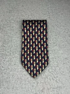 Structure Le Collezioni Neckwear Men’s Silk Tie Multicolor Geometric 3.5” in - Picture 1 of 15
